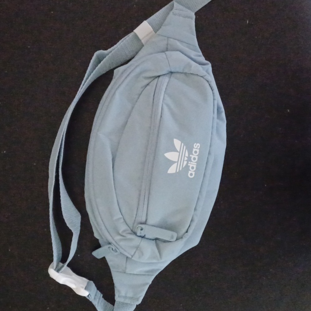 Adidas Light Blue Belt Bag